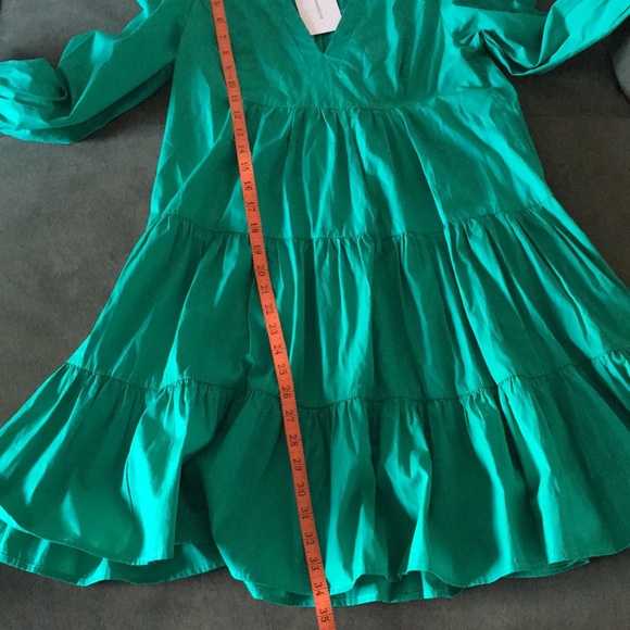NWT Tuckernuck Kenzo dress in jade green S - Picture 12 of 13